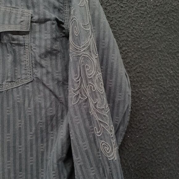 Wrangler Rock 47 Mens Button Up Shirt Multicolor Size XL 100% Cotton Pockets - Picture 11 of 14